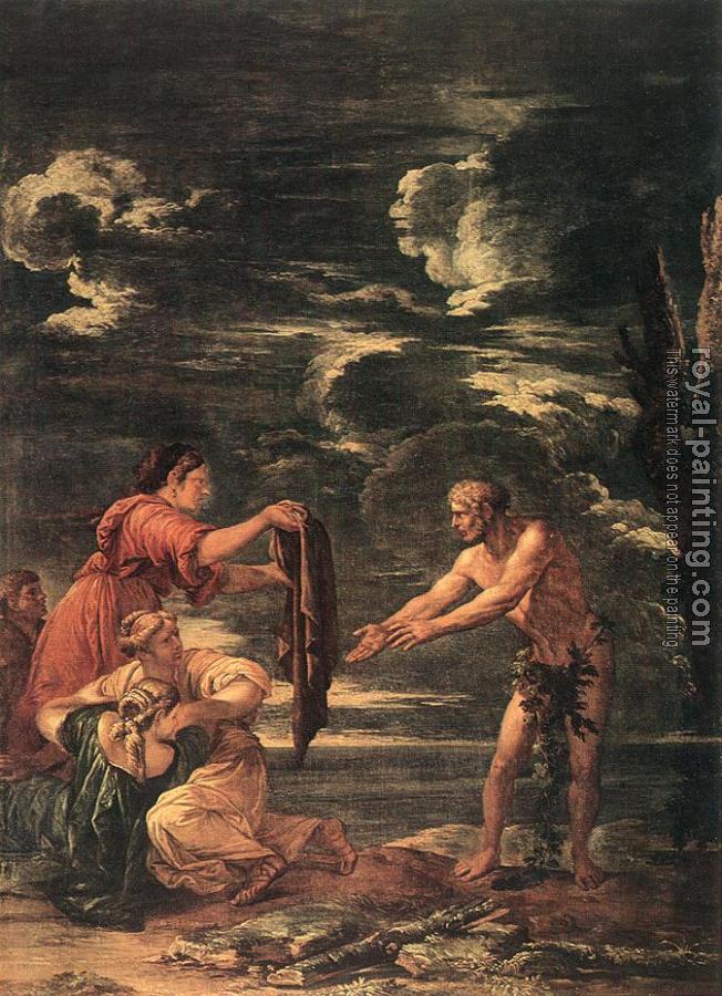 Salvator Rosa : Odysseus and Nausicaa